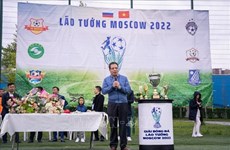 足球比赛增加了俄罗斯越南人社群之间的凝聚力