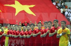 2022年亚洲五人制足球锦标赛决赛阶段：越南队与日本队共同进入D组