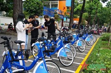 首都河内将布置200个共享单车服务站