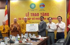 越南佛教协会向斯里兰卡人民提供援助