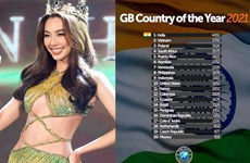 越南在世界美女国家排行榜上跃居第二 