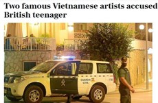 有关西班牙警方以“性虐待未成年人”的指控逮捕2名越南公民的信息