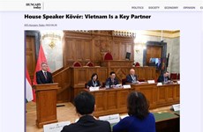 匈牙利媒体深度报道越南国会主席王廷惠的匈牙利之行