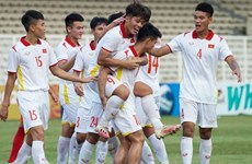 2022年东南亚U19足球锦标赛：越南队以小组第一名晋级半决赛