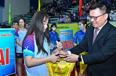 2022年“越南油气杯”第40届《人民报》全国乒乓球锦标赛开幕