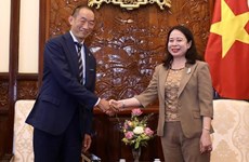 越南国家副主席会见世卫组织西太平洋区域主任