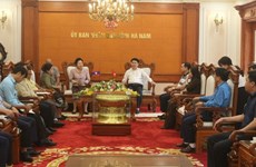 老挝工会联合会代表团对河南省进行工作访问