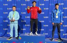 越南运动员在2022年世界运动会上夺得金牌