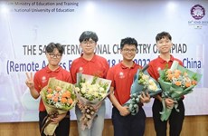 2022年国际化学奥林匹克竞赛：越南四名参赛学生全部夺得金牌