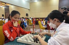 2022年东南亚残疾人运动会：越南国际象棋队以10枚金牌的成绩位居榜首