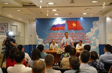 越南驻俄罗斯大使馆与旅克拉斯诺达尔越南人会面