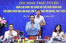 越南政府总理范明政:各部门、行业和地方全力解决卫生部门的紧迫性问题