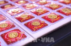 8月25日上午越南国内一两黄金卖出价上涨8万越盾