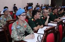 越南致力于建设一支行为规范、纪律严明、专心性强的联合国维和部队