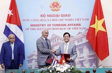 古巴外交部副部长对越南进行访问