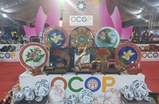 河内市介绍OCOP产品和北部山区文化