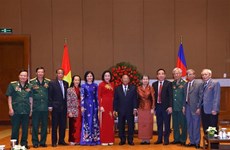 越柬建交55周年：促进两国团结互助和相互支持