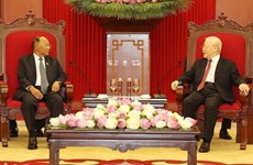 柬埔寨王国国会主席结束对越南的正式访问 