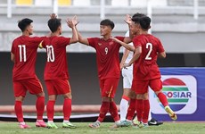2023年亚足联U20亚洲杯预选赛：越南U20球队以5比1大胜香港U20球队