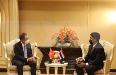 越南和泰国促进地方间的合作