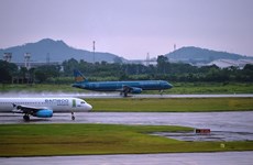 第四号台风过后越航飞往中部各机场的航班恢复运营