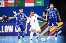 2022年亚足联科威特室内五人制足球锦标赛: 越南队小组第二名挺进八强