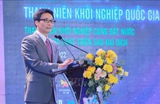 2022年越南全国青年创业论坛在河内举行