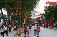 河内山西古城步行街开街四个月后吸引25万游客前来参观