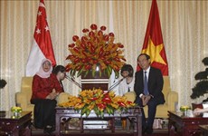 越南胡志明市与新加坡加强投资领域的合作