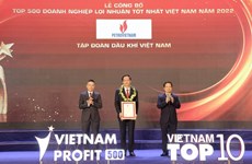 PVN蝉联越南最盈利企业500强榜首