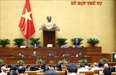 越南第十五届国会第四次会议新闻公报（第九号）