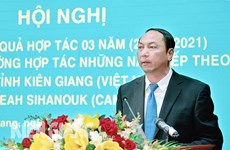 越南坚江省与柬埔寨西哈努克省推进全面发展合作