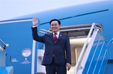 越南国会主席王廷惠启程出席第43届东盟议会联盟大会并对柬埔寨和菲律宾进行正式访问