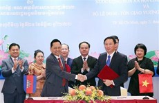 越南与柬埔寨强化宗教领域合作 