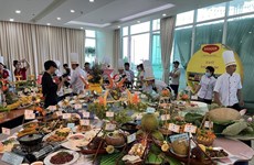 越南九龙江三角洲130道传统菜肴创下越南记录 