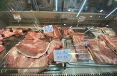 今年前10个月越南的猪肉进口额达2亿美元