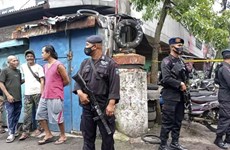 印尼西爪哇省万隆市警察局爆炸致1死3伤