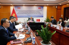 越南和中国商讨确保各边境口岸通关畅通的方案