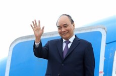 越南国家主席阮春福圆满结束对印尼进行的国事访问