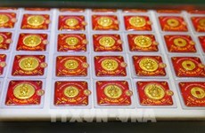 12月30日上午越南国内一两黄金卖出价上涨10万越盾