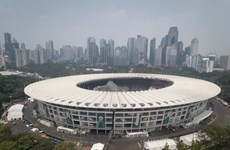 2022年三菱电机杯：加强印尼国足队与越南国足队比赛的安保工作