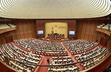 越南第十五届国会第二次特别会议进入最后一个工作日