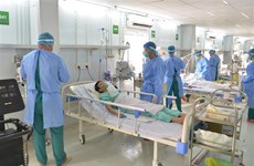 胡志明市进行演习以应对新冠肺炎确诊病例急剧增加