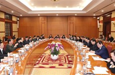 2023年越共中央政治局书记处工作计划部署会议召开