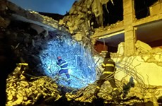 土耳其和叙利亚强震：越南救援队与国际救援力量合作营救遇难者