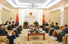 越南与中国推进双边防务合作
