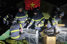 土耳其和叙利亚地震：国际舆论高度评价越南救灾力量的热情与专业水平