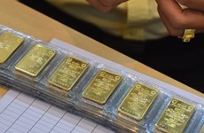 2月16日上午越南国内一两黄金卖出价上涨5万越盾