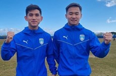 两名越南年轻球员将于下个月在韩国职业足球联赛首次亮相