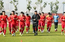 2023年U20亚洲杯决赛：亚足联对越南20队球员的出色表现赞不绝口